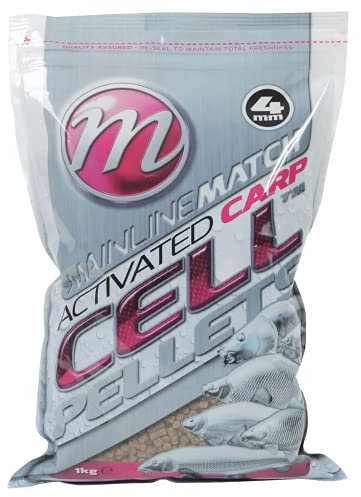 Mainline Match Activated Carp Cell Pellets 1kg 4mm MM3206 Pellet Karpfenpellet Futter