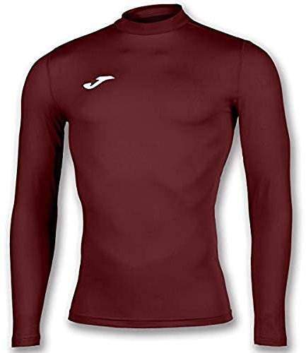 Joma101018.671.L-XL Academy Thermal T-Shirt, Uomo, Bordeaux, L-XL