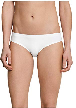 Schiesser Damen Slip Invisible Cotton 3er Pack, Größe:38, Farbe:Weiß (100)