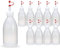 10x 250 ml bouteille en plastique LDPE bouteille à presser bouteille de laboratoire bouteille à garnir bouteille en plastique vaporisateur avec embout doseur ou bouchon d'égouttage