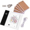 Fesjoy Flip Book Kit mit Mini Light Pad LED Lightbox Design Tablet mit Loch 300 Blatt Flipbook Binderschrauben Zeichenpapier Zeichnung Zeichnung Zeichnung Skizze Erstellen von Cartoons Kit