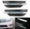 TOOWGM 1 Paar links rechts Frontstoßstange Grill LED DRL weiß Tagfahrlicht Nebelscheinwerfer für Benz W204 C-Klasse Facelift 2011 2012 2013
