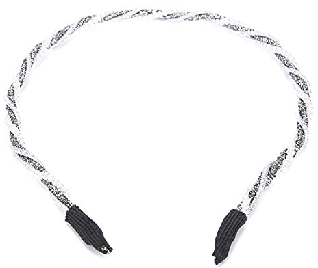 Stilvolle Damen-Haarbänder | Bequeme Stirnband für Mädchen | Graue Party Accessoires | Haar Accessoires | Mädchen Stirnband