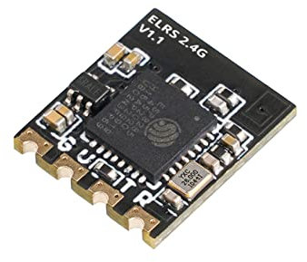 BETAFPV ExpressLRS Lite Receiver with Flat SMD Ceramic Antenna High Refresh Rate Long Range Performance Compatible for 65/75/85mm FPV Racing Whoop Drone V1.2