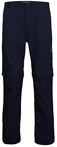 killtec Herren Funktionshose mit abzippbaren Beinen, packbar - KOS 13 MN PNTS, dunkelnavy, 56, 38273-000