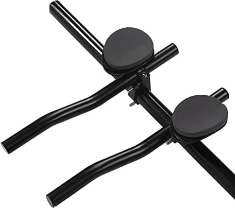 RiToEasysports Bike Rest Lenker, Aluminiumlegierung Bike Split Rest Lenker Bike Aero Bars TT Lenker mit Schwammpolster für Langstreckenfahrten Fahrrad und Ersatzteile Fahrt