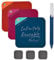 Boogie Board VersaNotes Starter-Set, wiederverwendbar, 3er-Pack, trocken abwischbar und Haftnotizen, Alternative für Zuhause und Büro, inklusive 3 VersaNotes, magnetische Montageplatten, sofortiges