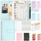 Budget Planner Deutsch - A6 Budget Binder Ringbuchordner Geld Organizer Sparen - Finanzplaner Cash Stuffing Haushaltsbuch mit Geldfacher - Sparbuch mit Folien für Sinking Funds