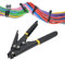 Pistola per Fascette In Nylon, Pinza Tira Fascette, Pinza Tira Fascette, Utensile Da Taglio Portatile Con Cerniera In Plastica A Tensione Regolabile per Il Serraggio del Nylon(Nero)