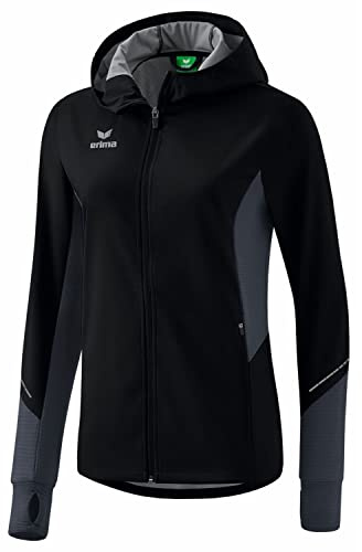 Erima Women's Racing Running Jacket, Black, 38