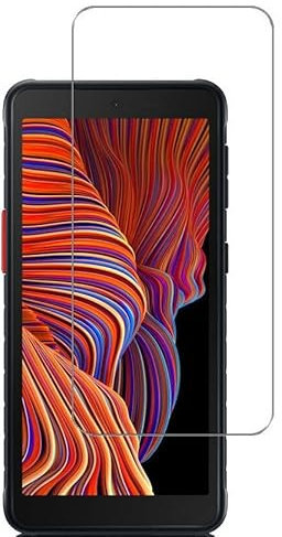 COPHONE® Hartglas kompatibel mit Samsung Galaxy Xcover 5, Premium-Displayschutzfolie, stoßfest und bruchsicher, Anti-Fingerabdruck, abgerundete Kanten, Härtegrad max. 9H, High Definition