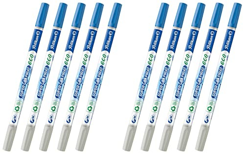 Pelikan Löschstift für Tinte Tintenlöscher SuperPirat eco Strichstärke M (Multispitze) (10)