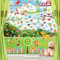 Yunkctuk 107 Stück Fensterbilder Frühling, Klebefolie Anti-Kollision Fensterdeko Selbstklebend, 9 Blätter Frühling Kinder, Fenster Deko für Kinderzimmer