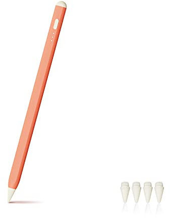 varkda Stylus Stift kompatibel mit iPad Stift, Stift für iPad (2018-2024), Eingabestifte iPad Pencil kompatibel mit iPad/iPad Pro/iPad Mini/iPad Air, Palm Rejection, Magnetisch, Sensibel. Orange