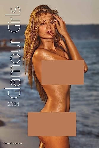 Glamour Girls - Kalender 2024 - Alpha Edition-Verlag - Wandkalender mit geschmackvollen Fotos - 33 cm x 49,5 cm