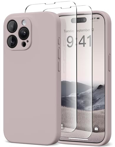 SuydanBox Magnetische Hülle für iPhone 13 Pro, kompatibel mit MagSafe, [Vollständiger Kameraschutz] [Displayschutzfolie] Stoßfeste Silikon-Schutzhülle für iPhone 13 Pro 6,1 Zoll, Haselnuss