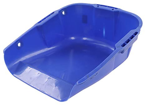 Paletta, Robusta Paletta in Plastica con Doppio Manico per l'essiccazione del Grano (Blu)