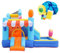HBDSMLPL Bouncy Castle with Slide with Storage Bag/Blower,Slide and Ball Pit, Trampoline, Climbing, Inflatable Water Slide for Kids Aged 3-12,3.4×3.2×2.4M(LxWxH)