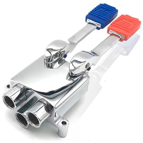 Grifo Pedal Agua Fria y Caliente - Grifo Fregadero Cocina, Grifo Agua Fría, Grifos Industriales, Grifo Lavabo Agua Fría, Grifo Inteligente, Pedal de alta Durabilidad
