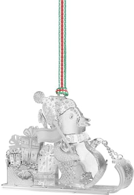 Newbridge Silverware LW609 Penguin on Sleigh Christmas Decoration