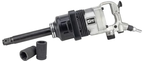 SIP 1 Air Impact Wrench, High Torque 2180Nm, Pinless Hammer, Adjustable Speed, Side Exhaust & Extended Anvil