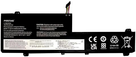 FESTAS L19M3PD6 Laptop Ersatz Akku Für Lenovo IdeaPad Flex 5-14ITL05 82HS 82LT 5-14ARE05 81X2 5-14ALC05 82HU 5-15IIL05 81X3 5-15ITL05 81X3 5-15ITL05 82HT 5-15ALC05 82HV L19D3PD6 5B10X49075 5B10X49072