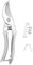 Coupe-Ongles pour Sabots de Chèvre, Coupe-Ongles, Coupe-Ongles pour Chèvres et Moutons, Sécateur en Acier au Carbone, Multi-usages, Lame Dentelée pour Sabots de Mouton, d'agneau