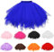 Blue hellblau blau Blauer Navy tüllrock Damen Fasching Karneval tüll Dame Tanzrock mädchen 70er tul Rock tütü tanzkleid Ballerina Ballett Tutu Tull 50er mini tullrock Frauen Ballettrock