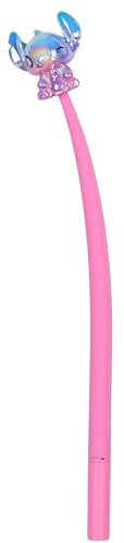 DISNEY Stitch Gelschreiber, Silikon mit Figur, blaue Tinte, löschbar, Schule 0,7mm (D)
