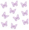10 Stück Cute Haarspangen Mädchen,Yma Pic 3D Spitzen Haarklammer Schmetterling Haarclips für Outdoor-Dating Partys Familienfeiern Haarschmuck Geschenk(Lila)