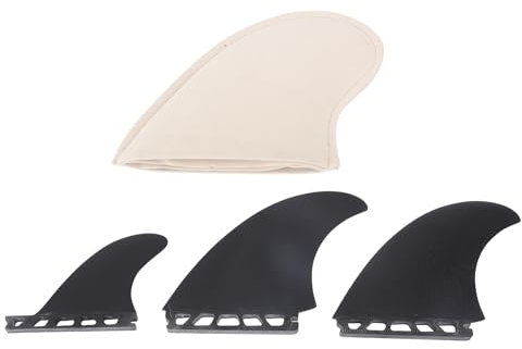 Alomejor Fiberglas-Paddleboard-Finne mit Stilvoller Optik, Hervorragender Ersatz für Stand-Up-Paddleboards, Surfbretter und Longboards