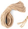 Ficelle Jute Naturelle, 8mm x 25m Corde de Jute, Corde de Chanvre Solide et Polyvalente, Ficelle de Chanvre pour Jardinage, Bricolage, Décoration et Suspension