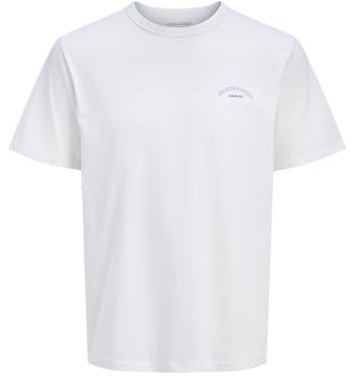 JACK & JONES Herren Jjcollege Logo Tee Ss Crew Neck