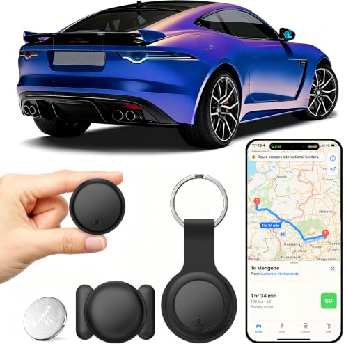 GPS Coche localizador,2026 Magnético Rastreador GPS Localizador GPS para Coche,Rastreador Seguimiento en Tiempo Real para vehículo,Auto/Motocicletas,Compatible con Android e iOS,Sin Suscripción