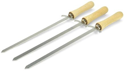 Set de 3 brochettes | épées de barbecue - l'accroche-regard pour chaque fan de barbecue