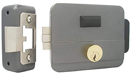 CERRADURA ELECTRICA PULSADOR DORCAS 105X124.5X37.5MM D96/B