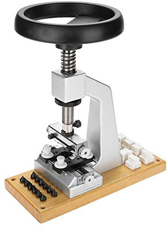 5700 Uhrengehäuse, Öffner, Screw Oyster Style Bench Uhrenöffner mit Metallsockel für Näher Geeignet für Uhrenherstellung und Reparatur