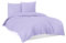 Mixibaby Bettwäsche Bettgarnitur Bettbezug 100% Baumwolle 135x200 155x220 200x200 200x220, Farbe:Lila, Größe:200 x 220 cm