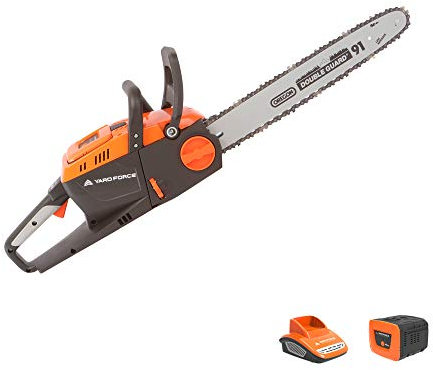 Yard Force - Tronçonneuse sans-fil 40V avec Guide-Chaîne Oregon de 35cm, Batterie et Chargeur - LS G35