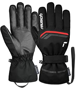 Reusch Skihandschuhe für Herren & Damen | warm, wasserdicht & Winddicht | atmungsaktive Winterhandschuhe mit Klettverschluss, für Ski, Outdoor & Freizeit, Größe 6,5-12, Primus R-TEX XT