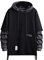 GURUNVANI Kontrastfarbe Pullover Hoodie Herren Patchwork Hoodies Männer, 10schwarz, M