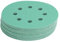 25 Stück Anti-Clog Schleifpapier 125 mm Schleifpapier 5 Folie Schleifscheiben nass und trocken und Loop Schleifwerkzeuge mit Körnung 120