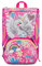 SJ GANG STYLE JAM GANG Zaino Scuola Estensibile, Rosa, Unicorn Led, Zaino Doppio Scomparto Estensibile Tramite Zip Laterali, Tasca Porta Borraccia, Scuola Elementare, Bambina