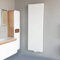 Belrad® Vertikal Design Heizkörper 2000 x 400 - Flachheizkörper mit Mittelanschluss Typ22 - Wandheizkörper mit 1509W Weiß - Designheizkörper kompakt, schmal & energieeffizient