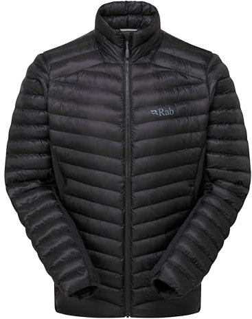 Rab Cirrus Flex Herren-Jacke, leicht, isoliert, zum Wandern, Skifahren und Klettern, Schwarz, M