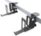 NODOCA Laptop Ständer Vertikal, Aluminium Vertikaler Laptop Ständer, Platzsparender Desktop-Seite Montierter Laptopständer, für Laptops/MacBook Air,Pro/Samsung/iPad/Tablets[2-Slot,Schwarz]