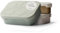 MAMEIDO Brotdose personalisiert 800ml, flexiblem Trenner & Silikondeckel, Lunchbox mit Namen, Vesperbox mit Gravur, Brotbox mit Fächern (Desert Sage, 0,8l)