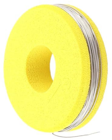 TOP-VIGOR 0.3mm 28AWG Heating Resistor Wire, 10M Wrapping Nichrome Resistance Wire for Heating Elements, DIY Projects, Industrial Applications