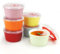 Ramekins with Lids 8 Oz - Set of 6, Ceramic Souffle Creme Brulee Ramekins with Covers, Colorful Custard Cups for Baking, Ramekins Oven Safe and Dishwash Safe