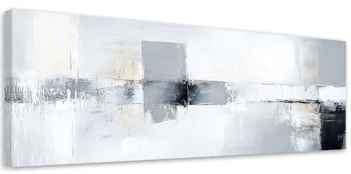Feeby Bilder - Foto Geschenk - Moderne Industrielle Abstraktion - 150x50 1tlg - Leinwandbilder Wohnzimmer - Wandbild über dem Bett - Bild Schlafzimmer - Aesthetic Zimmer Deko - Modern Pictures